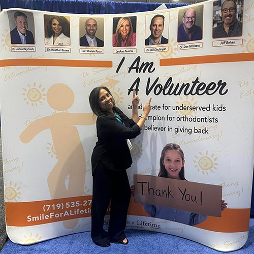 I am a volunteer at Smile For A Lifetime